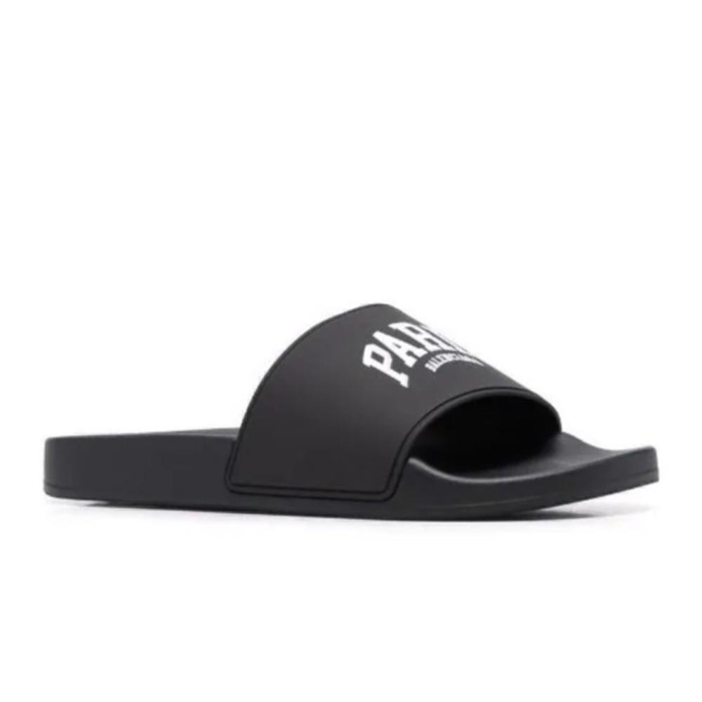 New Balenciaga Paris logo pool slides size 38EU